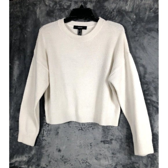 Forever 21 Sweaters - Forever 21 Sweater Women’s Ivory Top Adult Size Medium